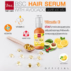 Bsc hair care HAIR SERUM Yuzu Extract 120ml เซรั่มบำรุงผมผสมสารสกัดจากส้มยูซุ ปกป้องเส้นผมจากแสงแดดและช่วยเติมความชุ่มชื่น