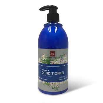 Bsc hair care Balance Conditioner pro-Vitamin B5 740ml conditioner for soft and healthy hair.