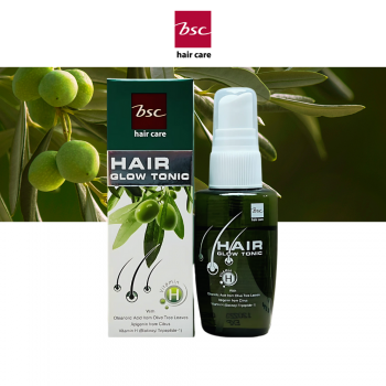 BSC hair care Hair Glow Tonic 40ml  โทนิคลดอาการขาดหลุดร่วงของเส้นผม